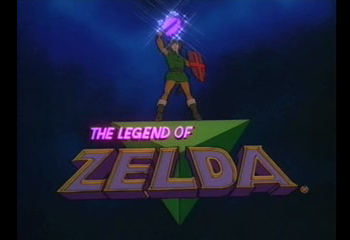 Zelda Cartoon Collection Vol.1 Title Screen